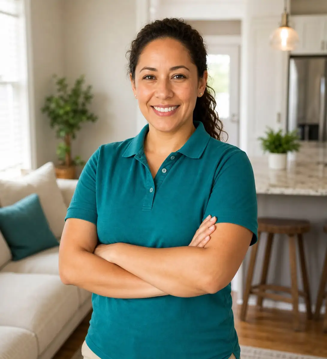 Home cleaning professional