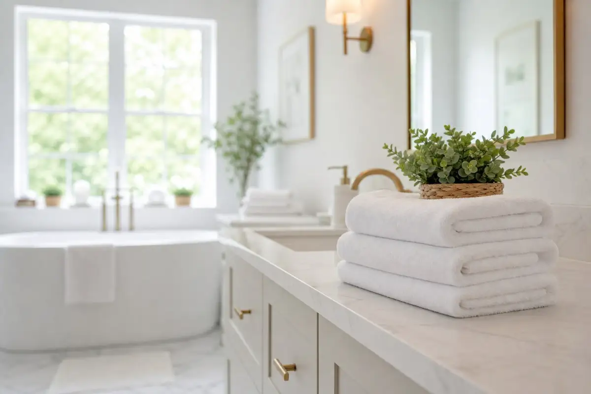 Professional deep cleaning in a bright home
