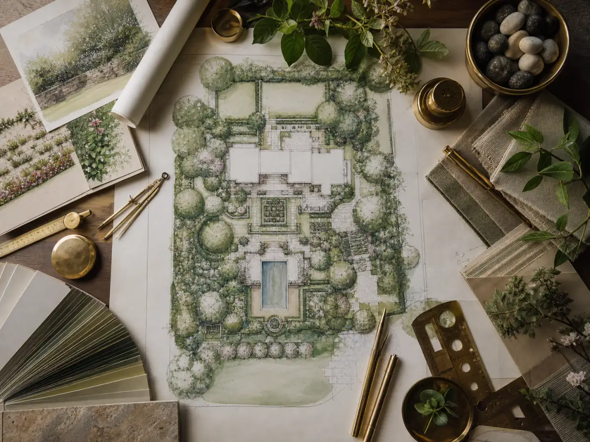 Design desk master plan