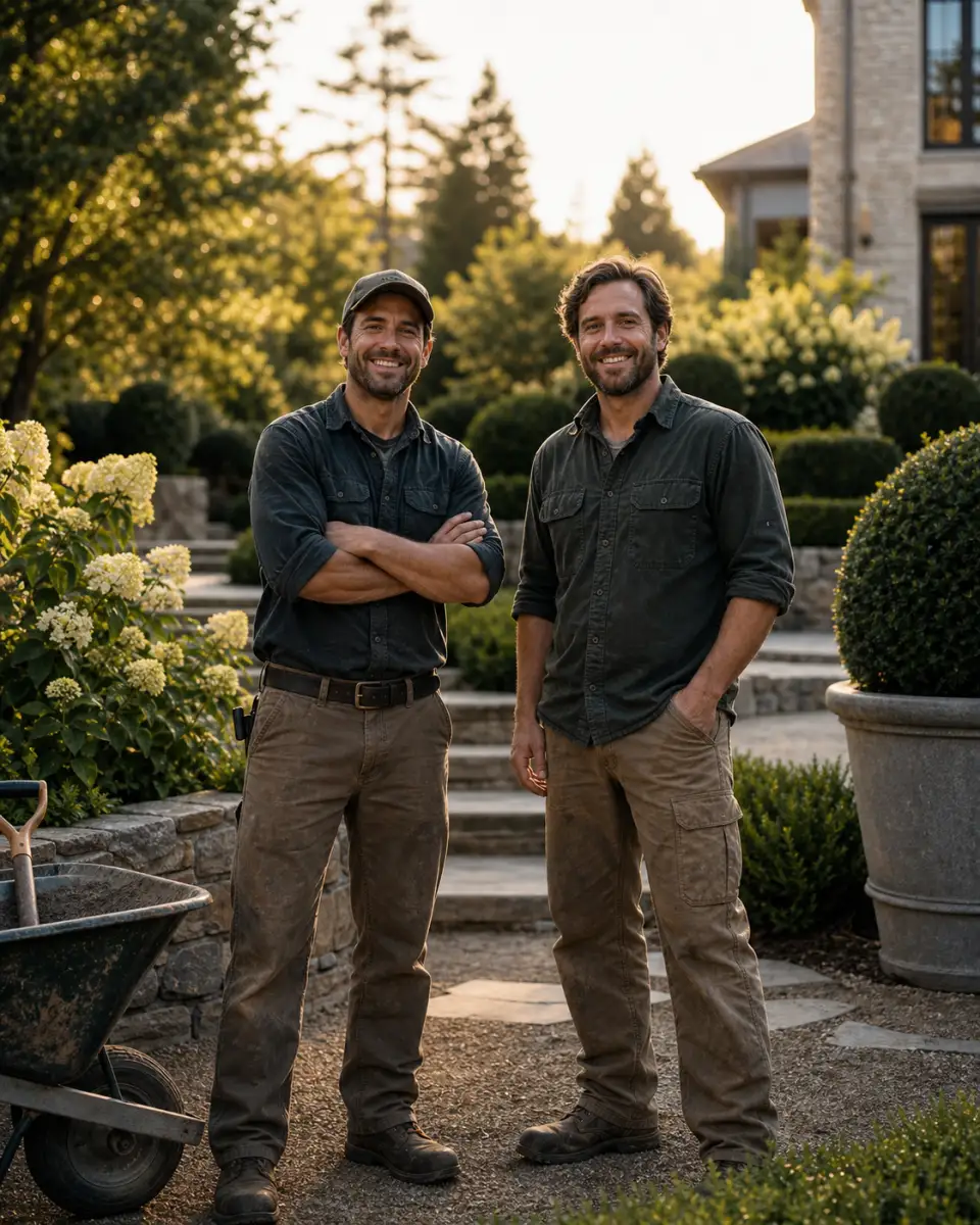 Founders garden portrait