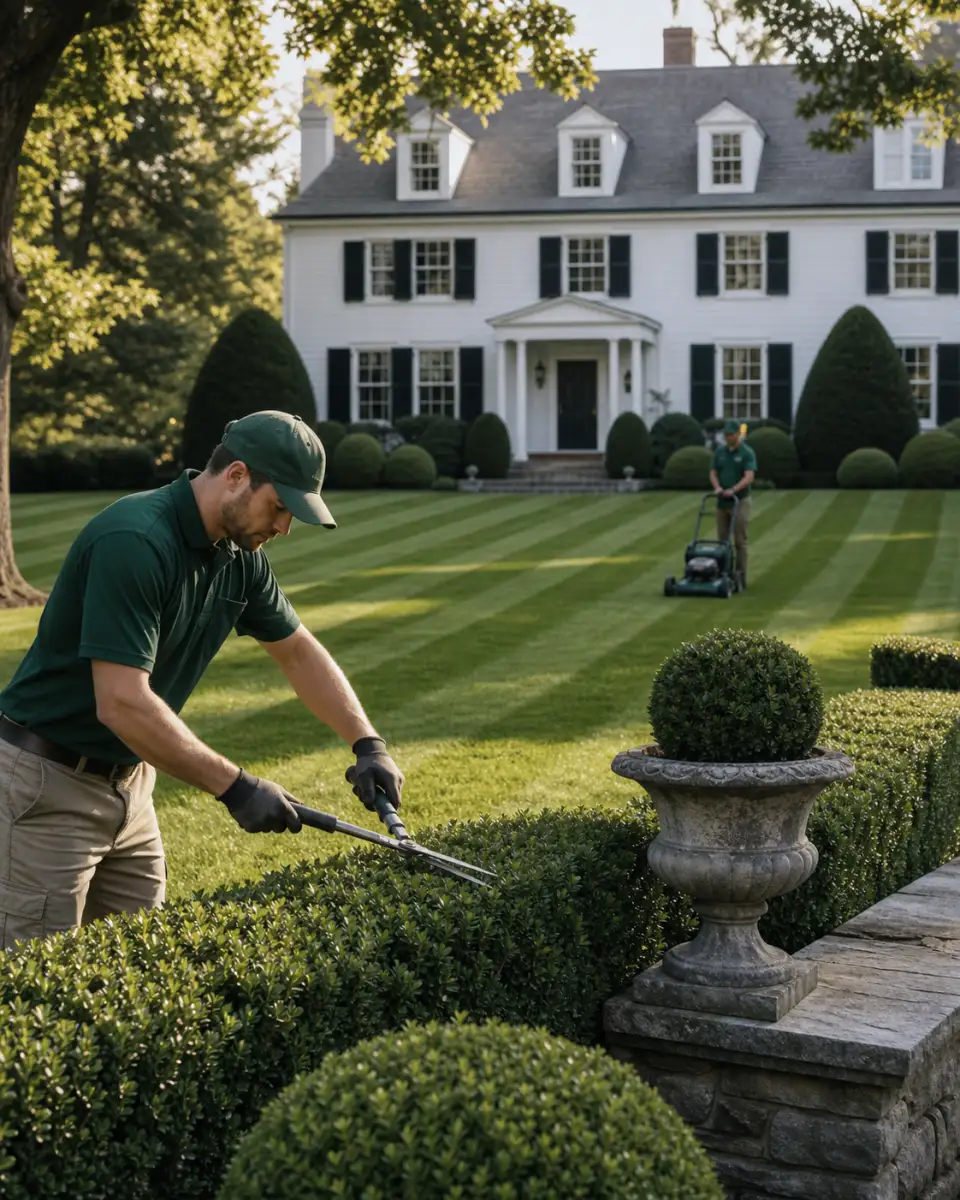 Grounds care crew