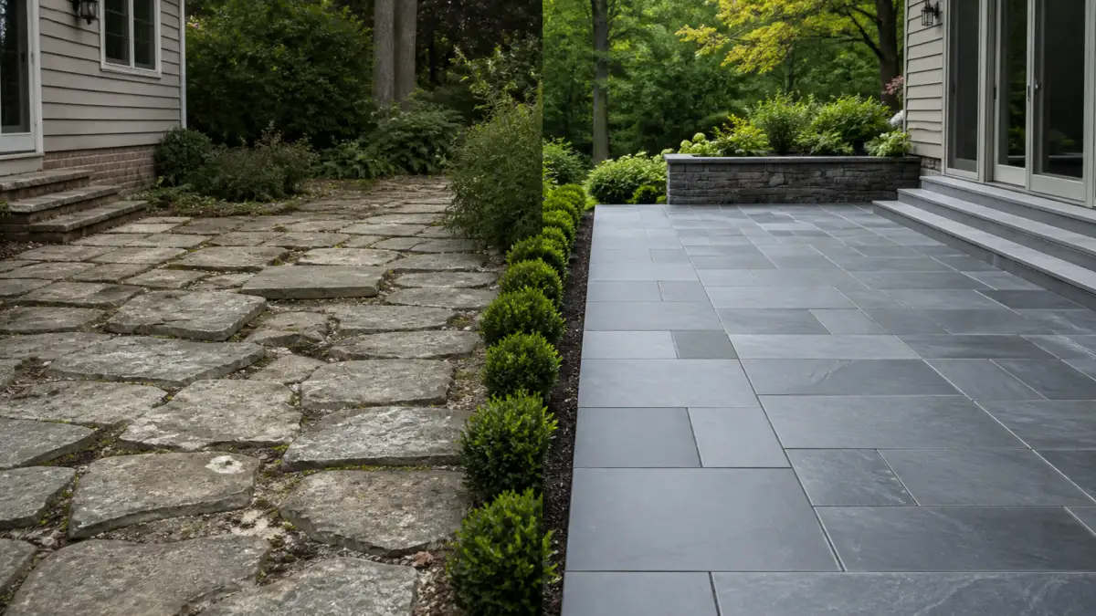 Patio repair comparison