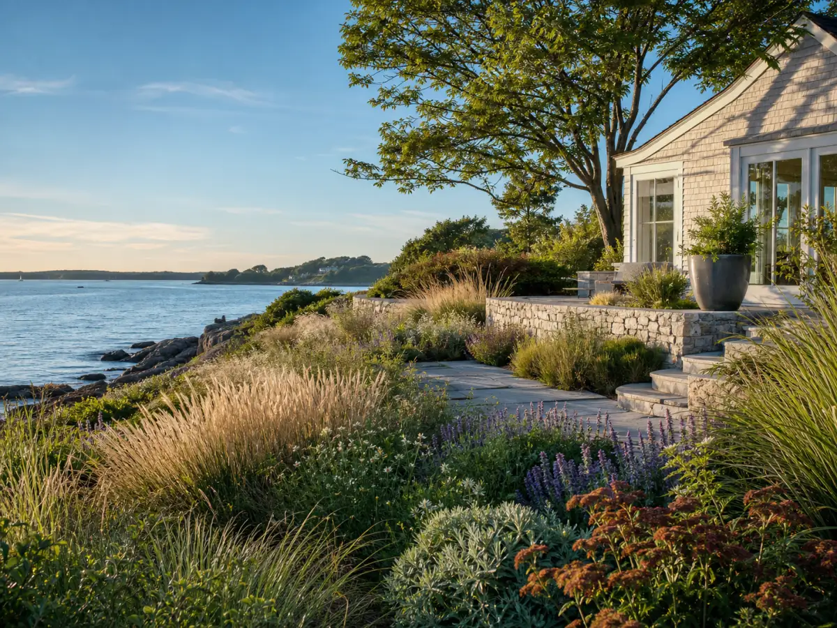 Shoreline native garden