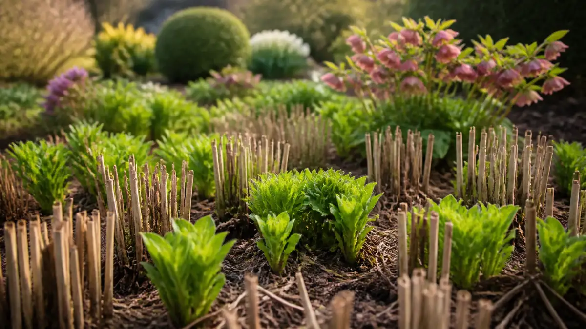 Spring perennial emergence
