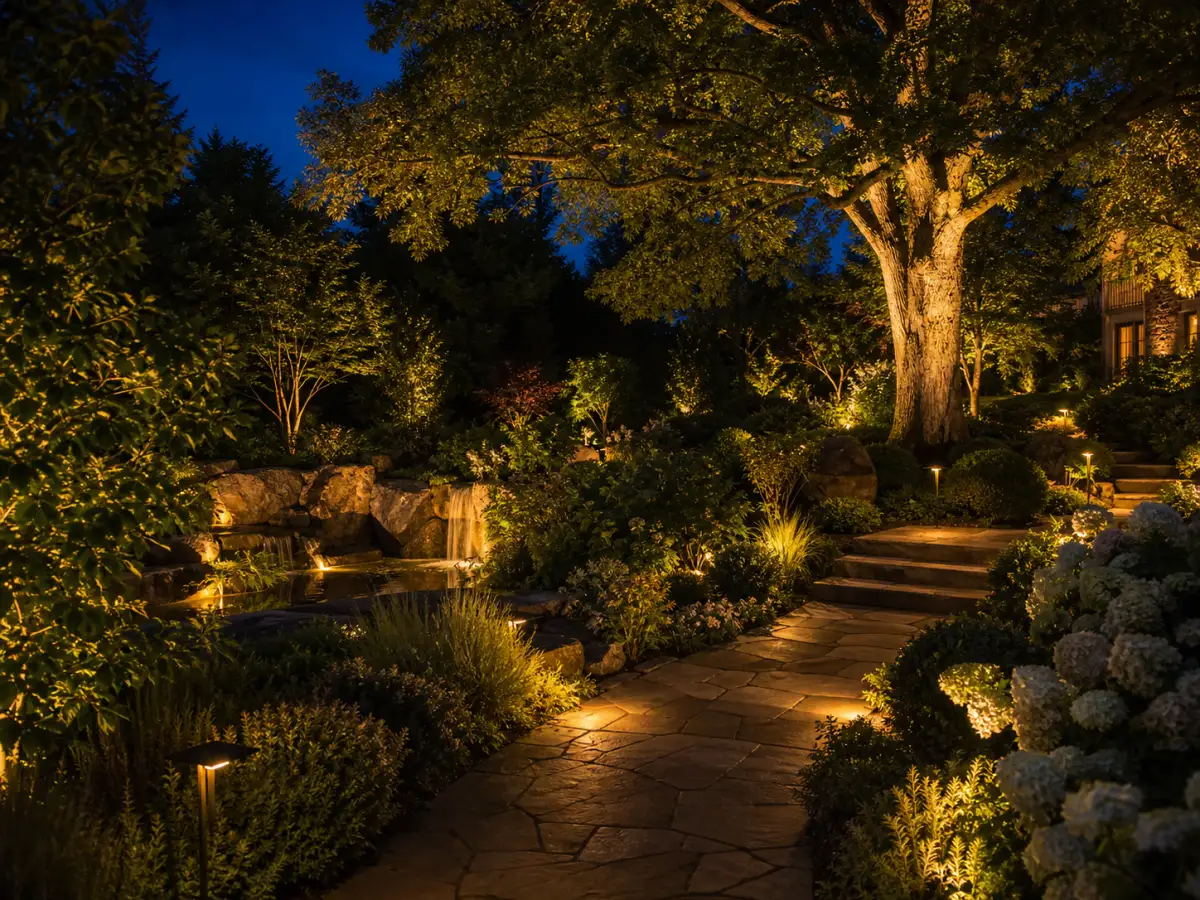 Twilight estate lighting