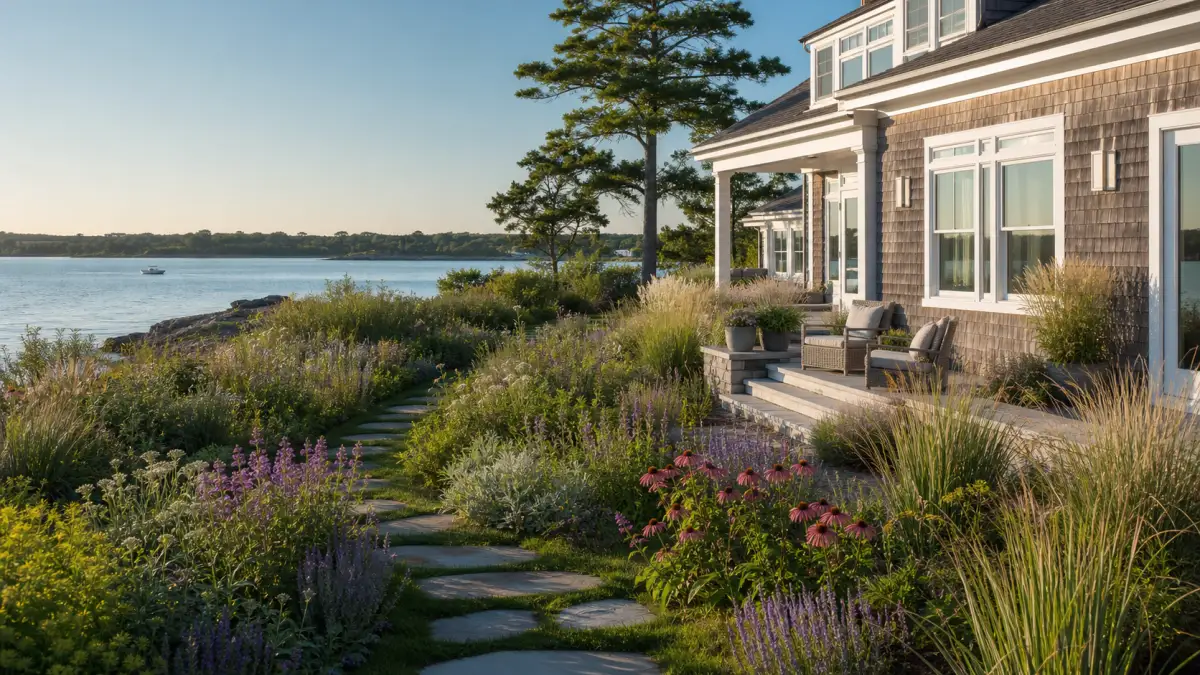 Westport coastal garden