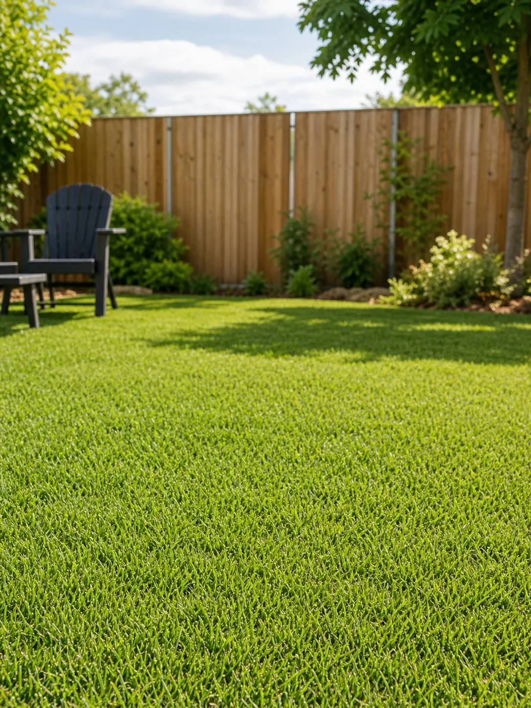 Cleaned backyard after one-time service