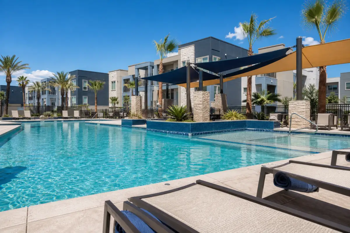 Tempe condo community pool