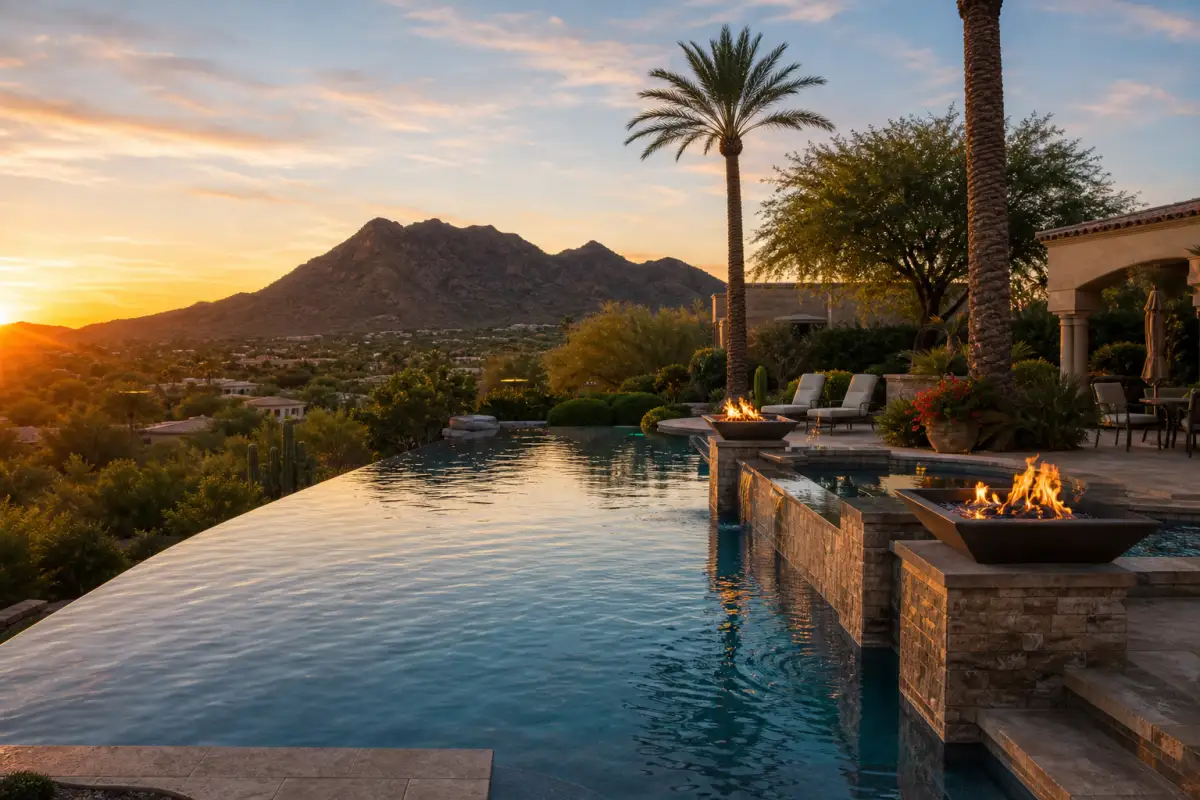 Paradise Valley resort-style pool