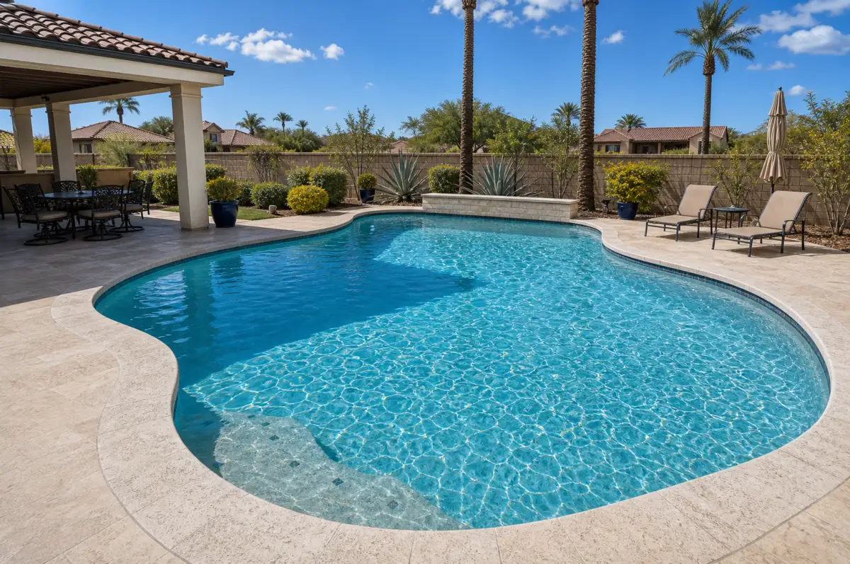 After: same pool spotless again
