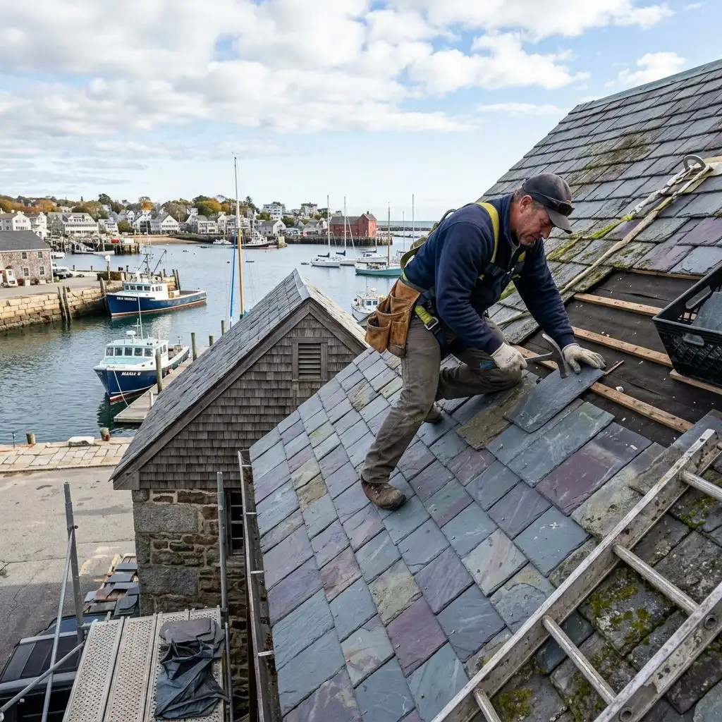 Harborview slate restoration