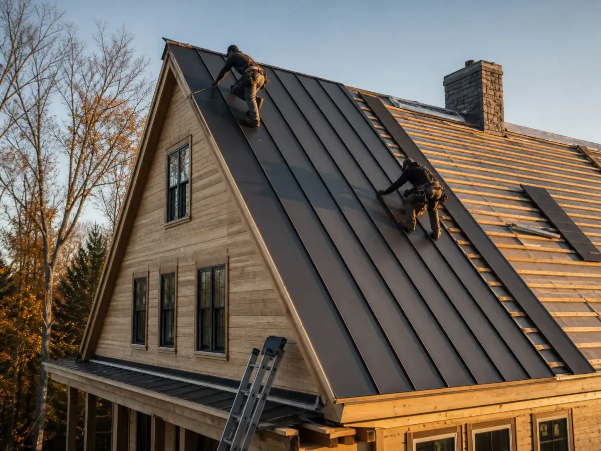 Metal roofing